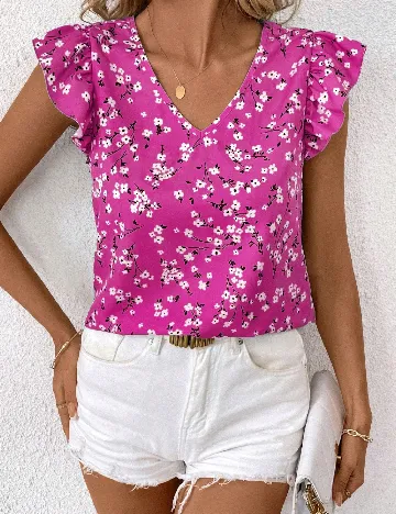 Bluza SHEIN, magenta