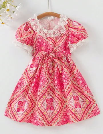 Rochie Shein Kids, roz Roz