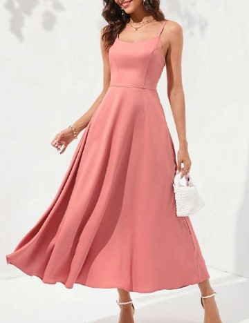 Rochie lunga SHEIN, roz