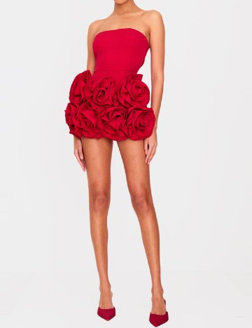 Salopeta PRETTYLITTLETHING, rosu