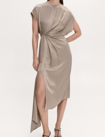 Rochie medie Mango, gri