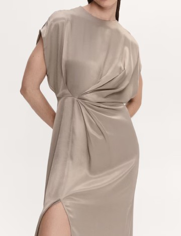 Rochie medie Mango, gri