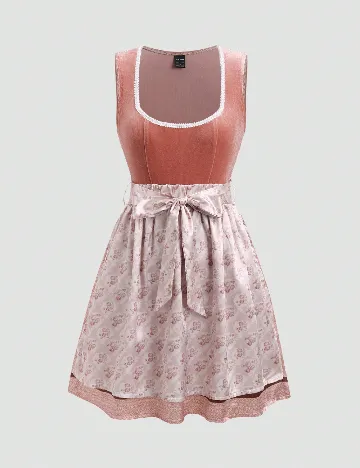Rochie scurta SHEIN, roz