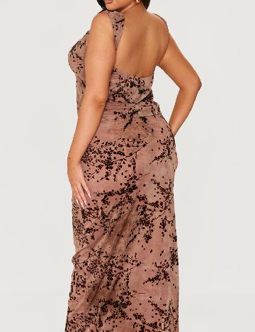 Top PRETTYLITTLETHING Plus Size, maro