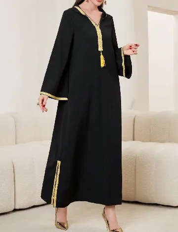 Rochie lunga SHEIN, negru Negru