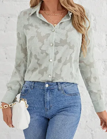 Camasa SHEIN, verde