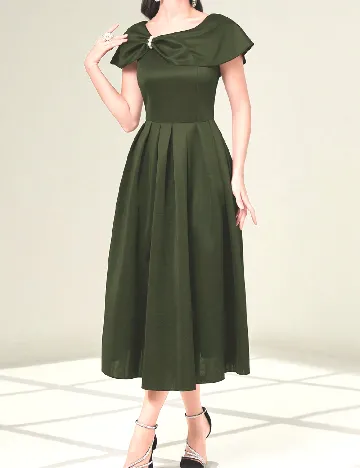 Rochie medie SHEIN, verde