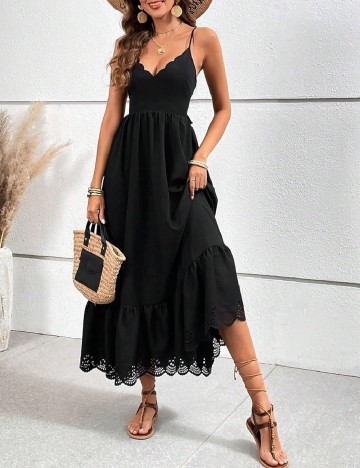 Rochie lunga SHEIN, negru