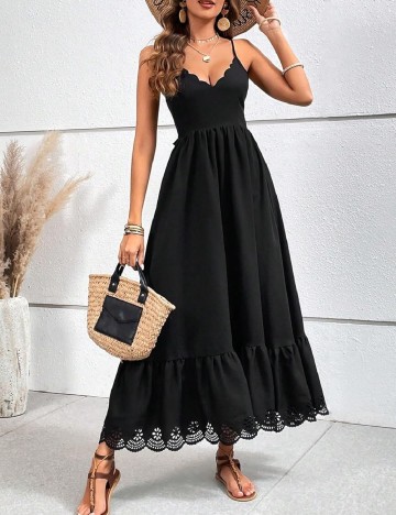 Rochie lunga SHEIN, negru