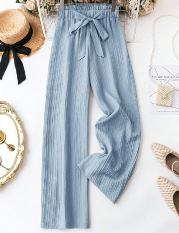 Pantaloni SHEIN, albastru