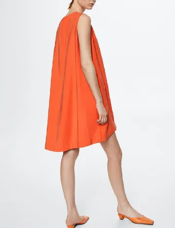 Rochie scurta Mango, portocaliu