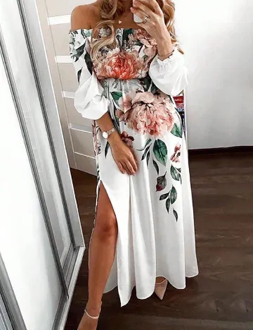 Rochie lunga SHEIN, alb