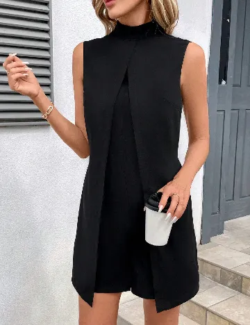 Salopeta SHEIN, negru
