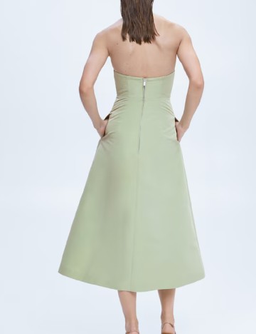 Rochie medie Mango, verde