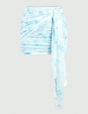 Fusta SHEIN, bleu
