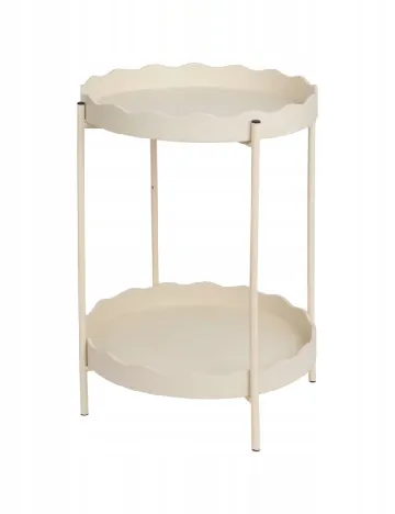 Masuta de cafea ACTION, crem Crem