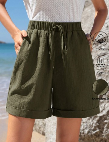 Pantaloni scurti Emery Rose, verde