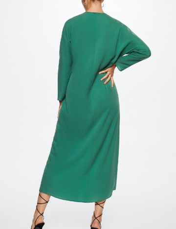 Rochie medie Mango, verde