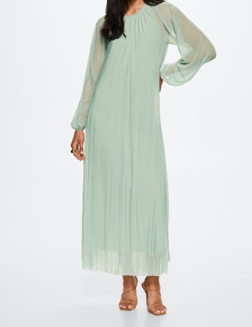 Rochie lunga Mango, verde