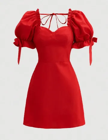 Rochie scurta SHEIN, rosu