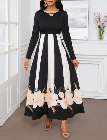 Rochie lunga SHEIN, negru