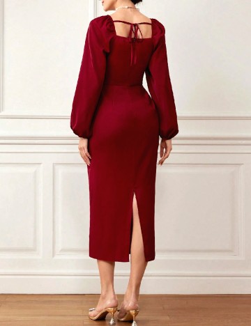 Rochie medie SHEIN, rosu