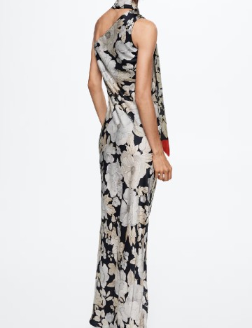 Rochie lunga Mango, floral print