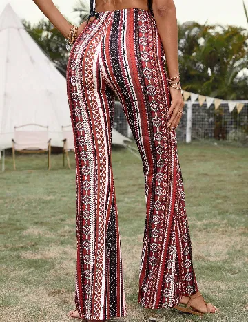 Pantaloni SHEIN, rosu