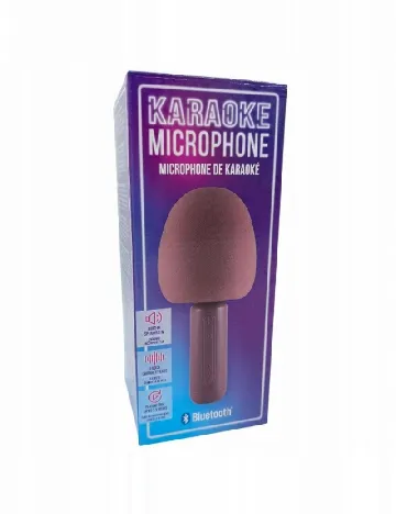 Microfon karaoke Bluetooth Dayes, roz