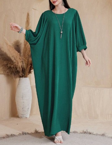 Rochie lunga SHEIN, verde