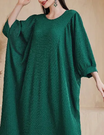 Rochie lunga SHEIN, verde