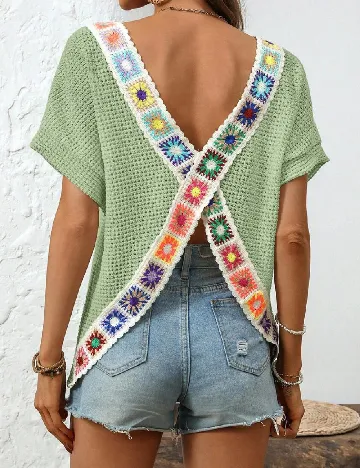 Bluza SHEIN, verde