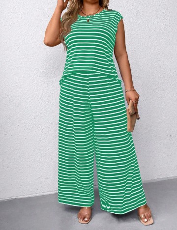 Compleu SHEIN CURVE, verde