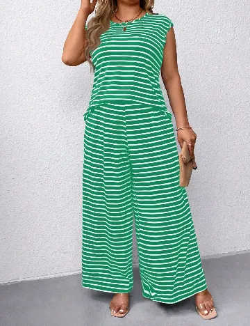 Compleu SHEIN CURVE, verde