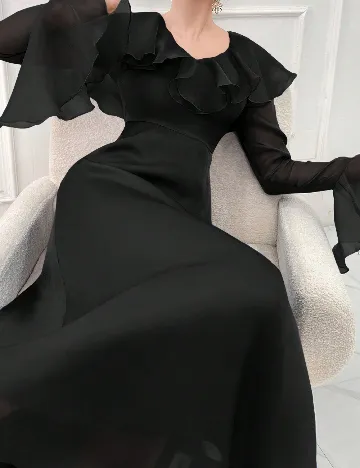 Rochie lunga SHEIN, negru