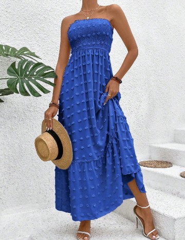 Rochie lunga SHEIN, albastru