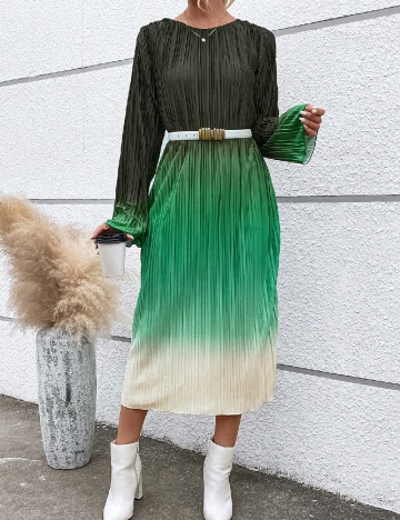 Rochie medie SHEIN, verde