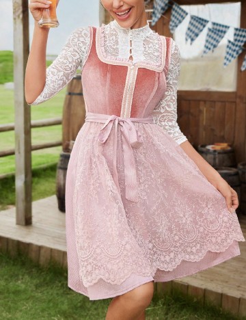 Rochie medie SHEIN, roz