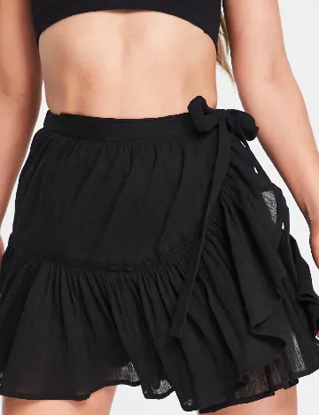 Fusta ASOS, negru