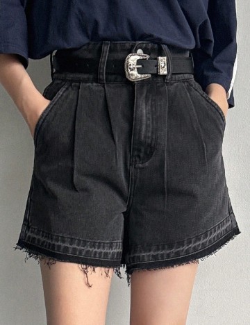 Pantaloni scurti Friful, negru