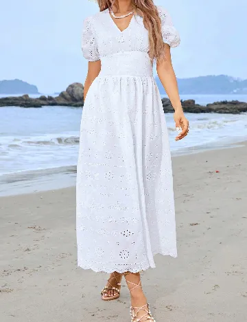 Rochie lunga SHEIN, alb