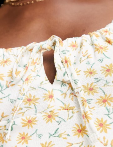 Rochie scurta Miss Selfridge, floral print