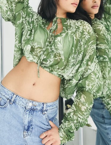 Top ASOS, verde