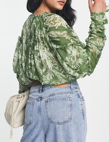 Top ASOS, verde