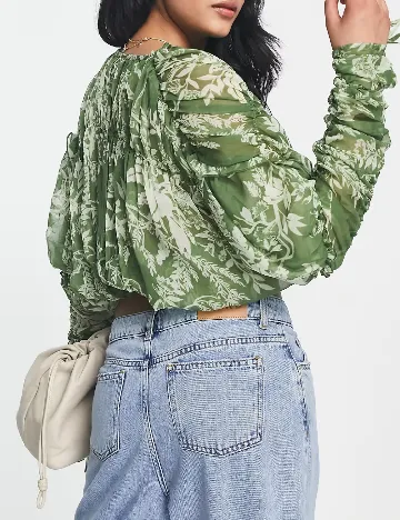 Top ASOS, verde