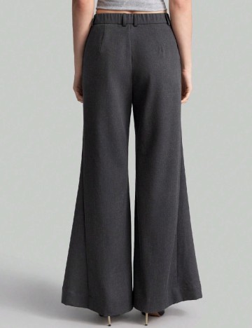 Pantaloni SHEIN, gri inchis