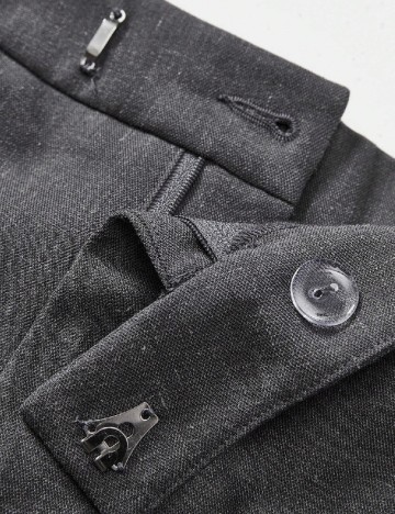 Pantaloni SHEIN, gri inchis