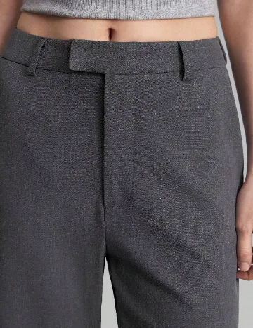 Pantaloni SHEIN, gri inchis