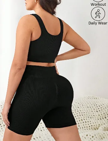 Compleu SHEIN CURVE, negru Negru