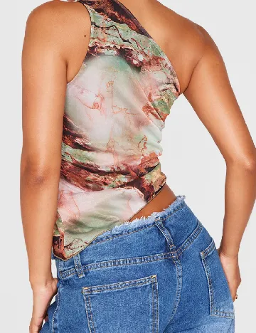 Top PRETTYLITTLETHING, mix culori